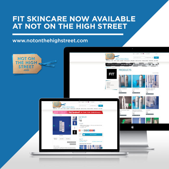 FIT Skincare now available at Not On The High Street